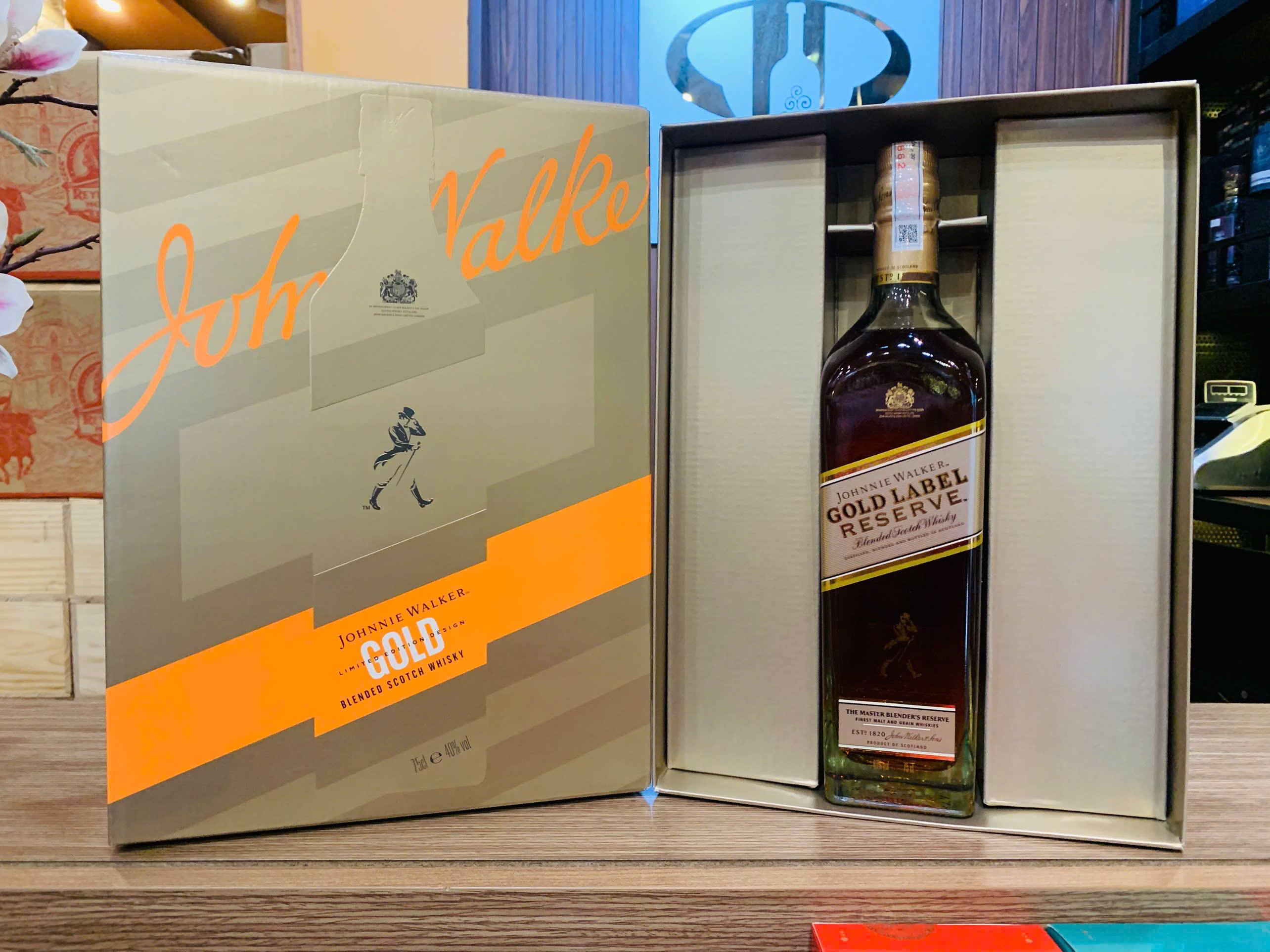 Johnnie Walker Gold Label Reserve 750ml (Hộp quà)
